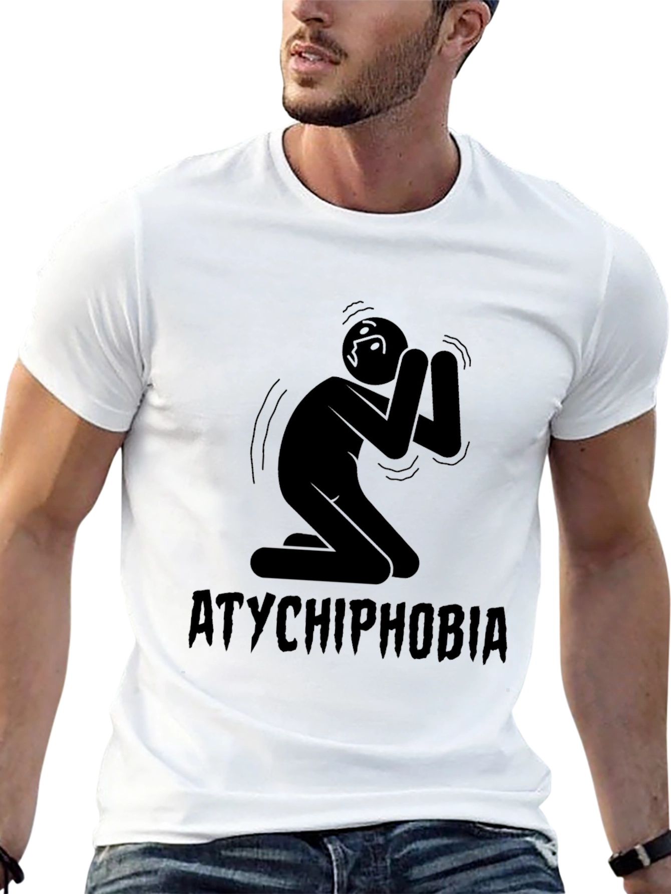 Atychiphobia T-Shirt Failure Fear Tee