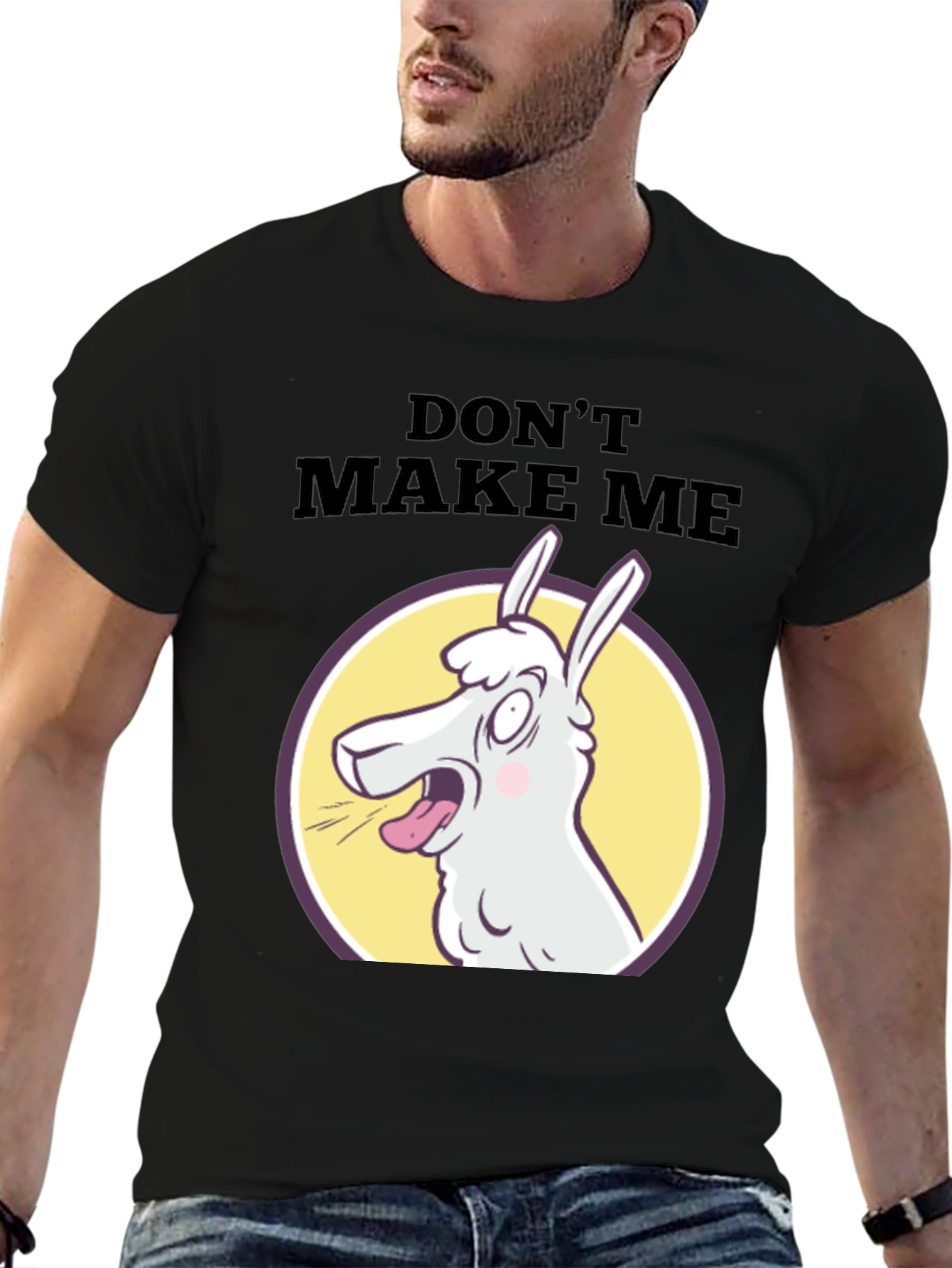 Dont Make Me Llama T-Shirt - Funny Graphic Tee