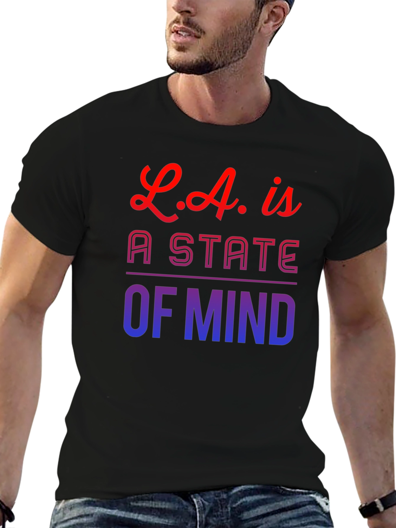 L.A. is a State of Mind Graphic Tee