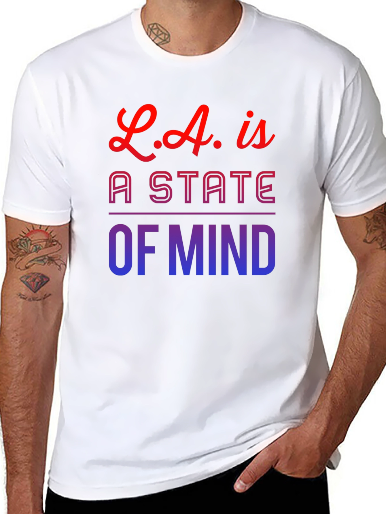L.A. is a State of Mind Graphic Tee