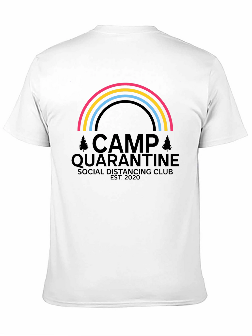 Camp Quarantine Social Distancing Club T-Shirt