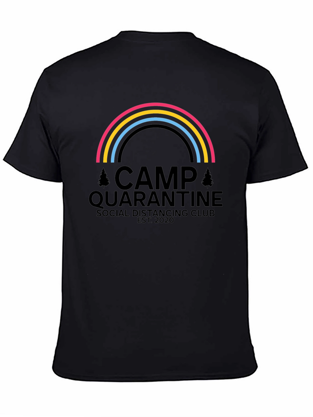 Camp Quarantine Social Distancing Club T-Shirt