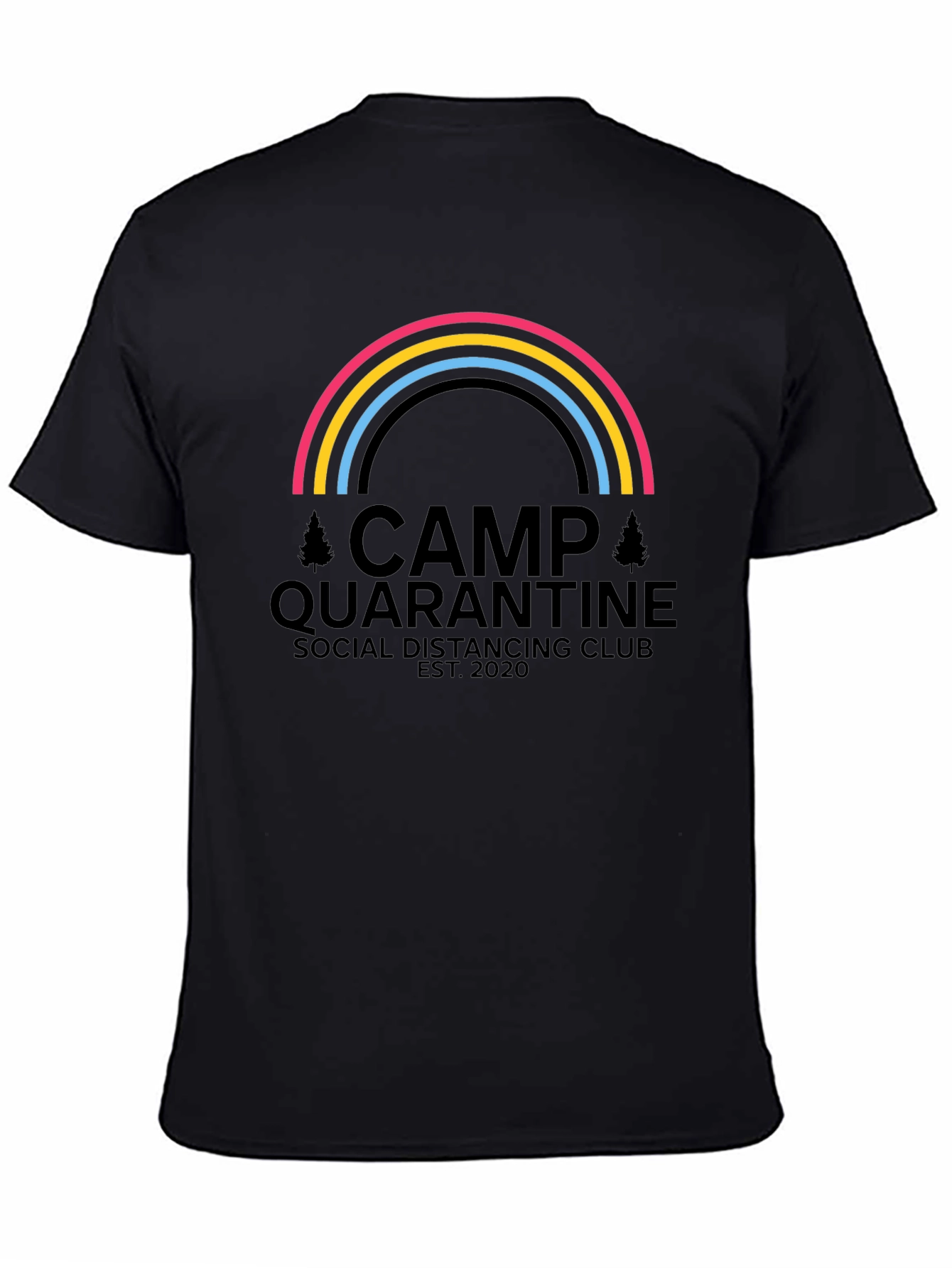 Camp Quarantine Social Distancing Club T-Shirt
