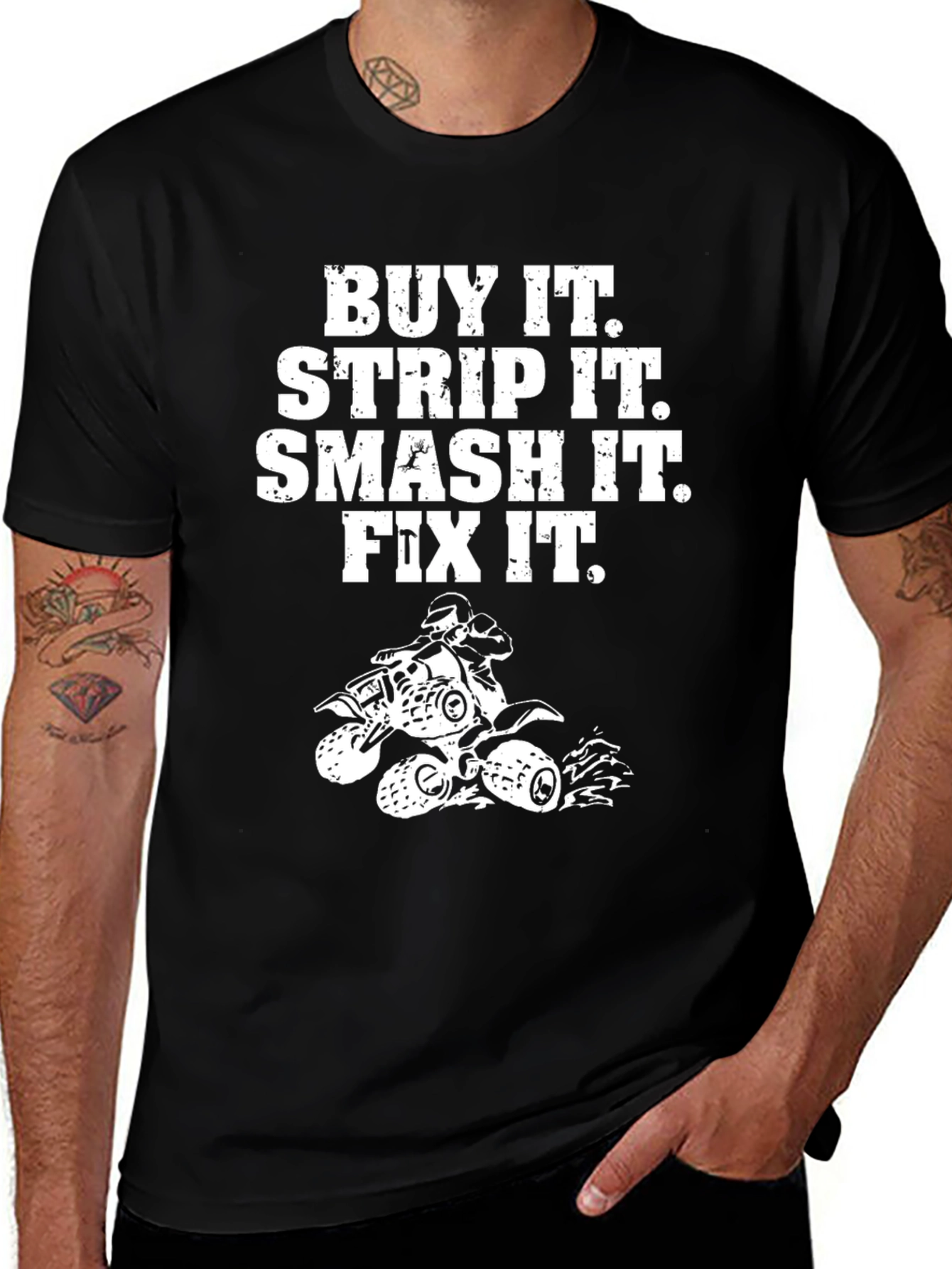 Buy It. Strip It. ATV T-Shirt