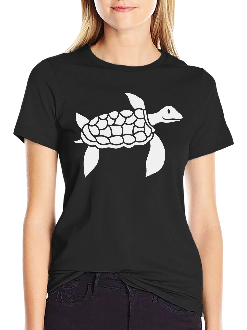 Black Turtle Graphic Tee