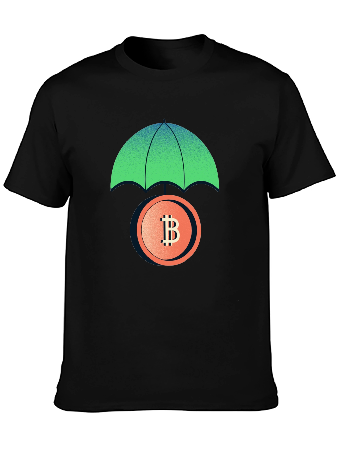 Bitcoin Protection T-Shirt - Crypto Umbrella