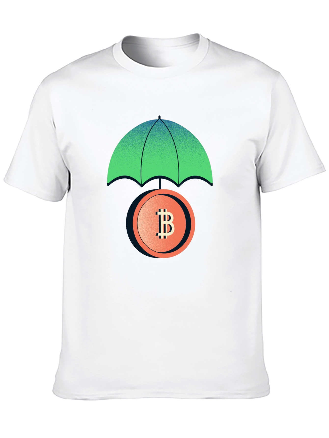 Bitcoin Protection T-Shirt - Crypto Umbrella