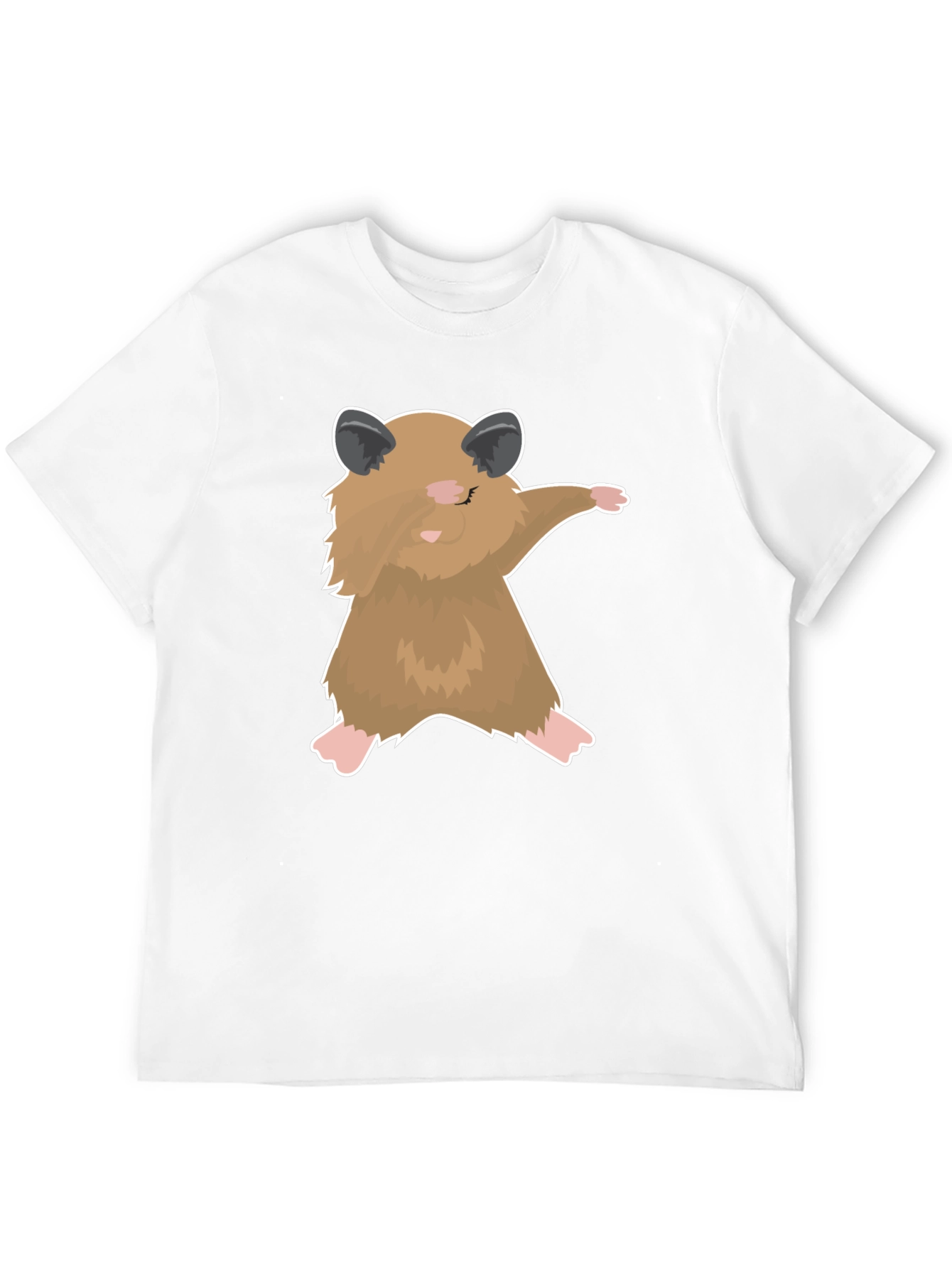 Dabbing Hamster Graphic T-Shirt