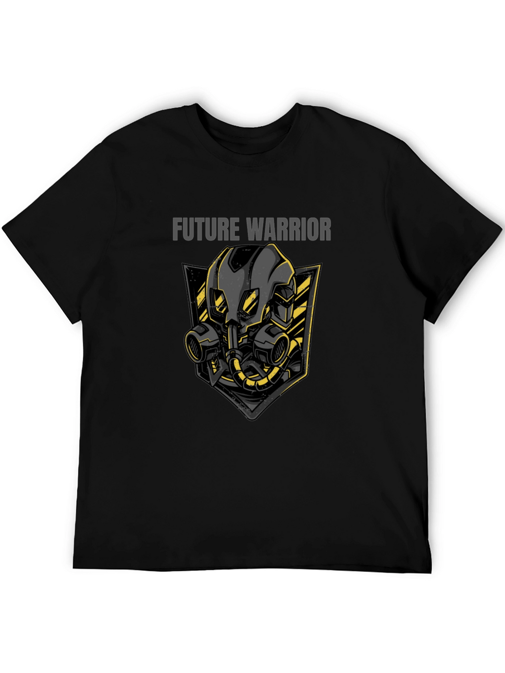 Future Warrior Graphic T-Shirt - Black