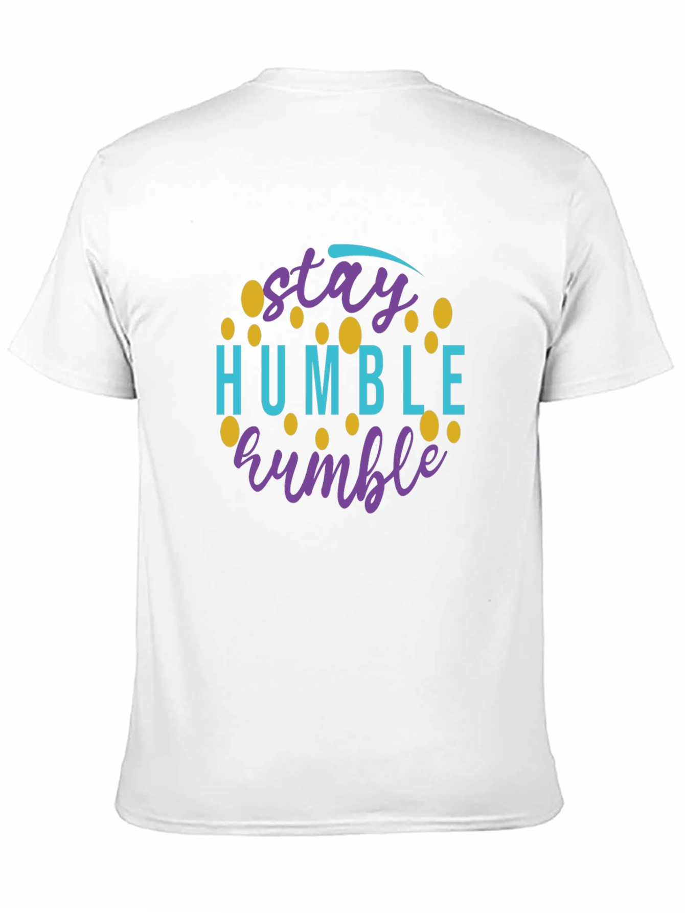 Stay Humble Graphic Tee - Black Casual Shirt