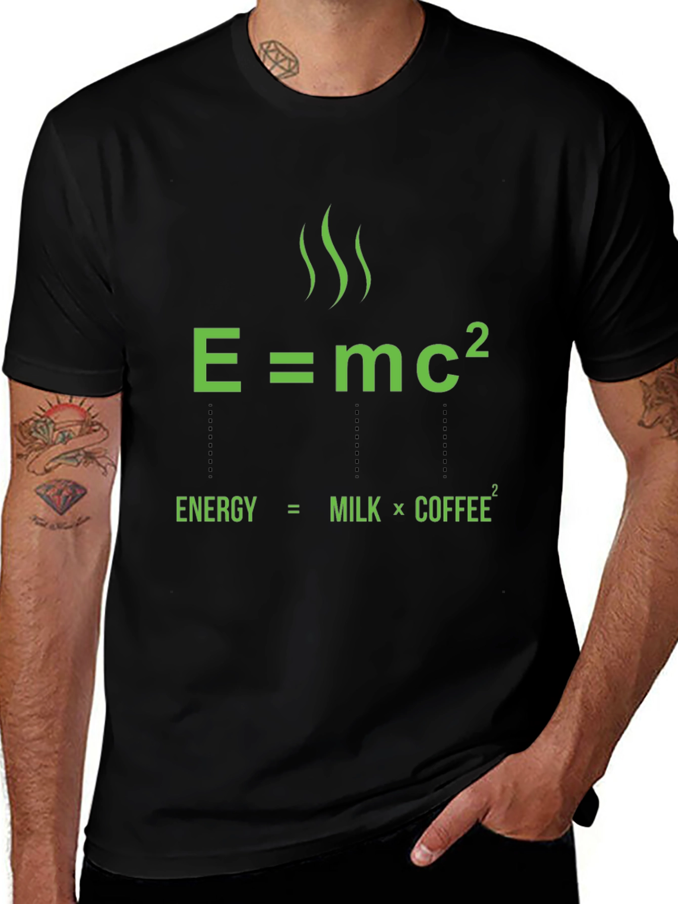Energy=Milk x Coffee T-Shirt | Coffee Lover Tee