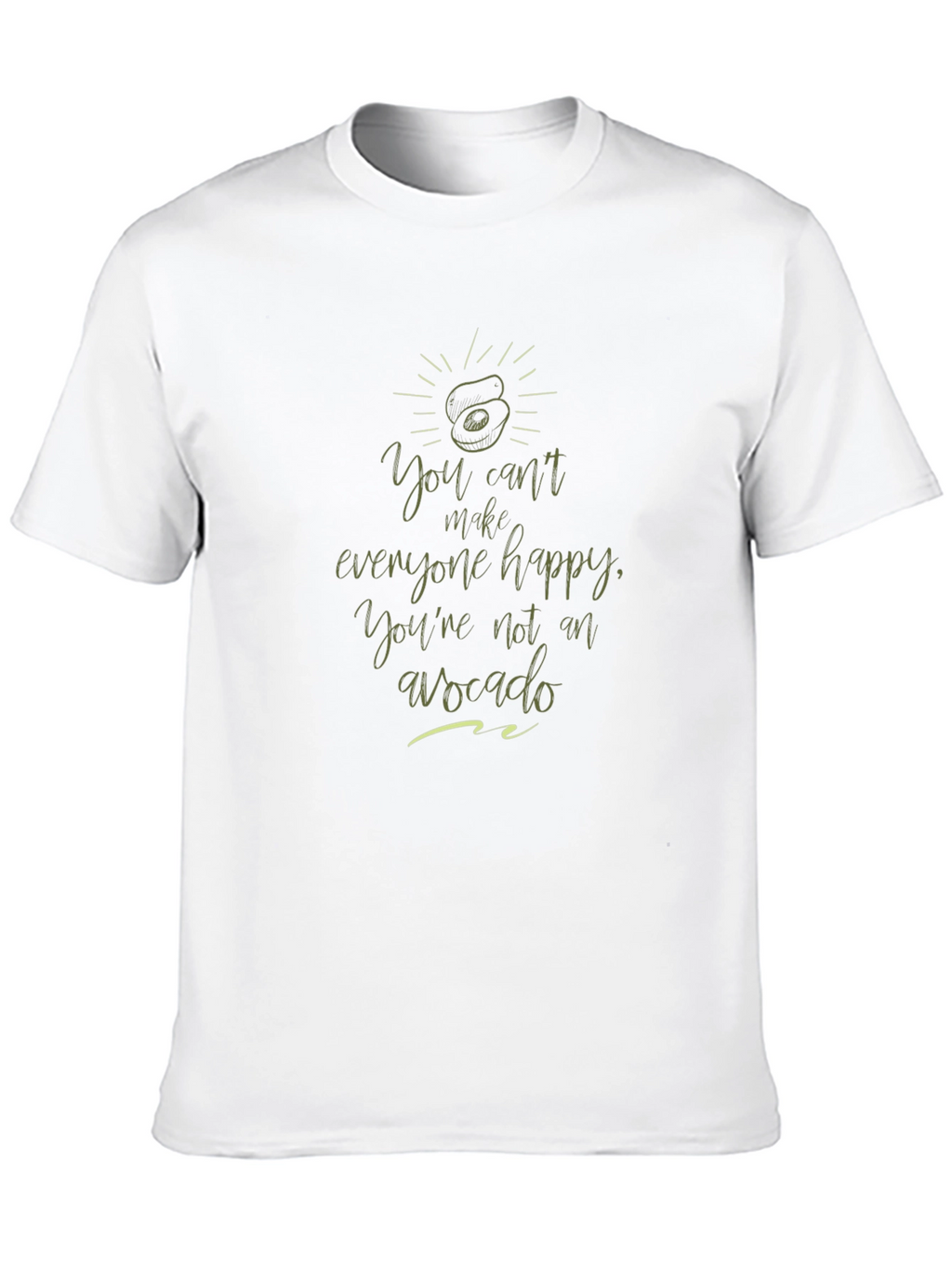 Avocado Happiness Graphic Tee