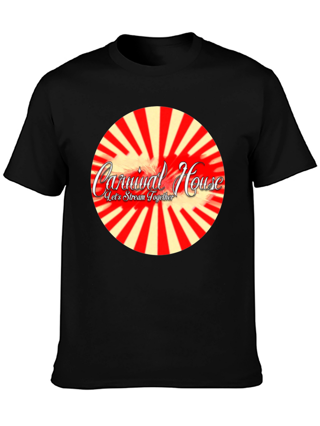 Carnival House Black Graphic Tee