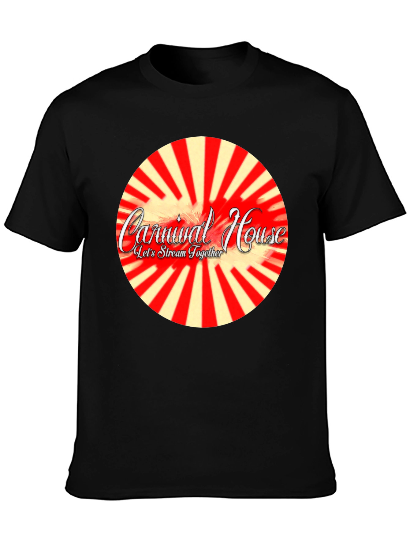 Carnival House Black Graphic Tee