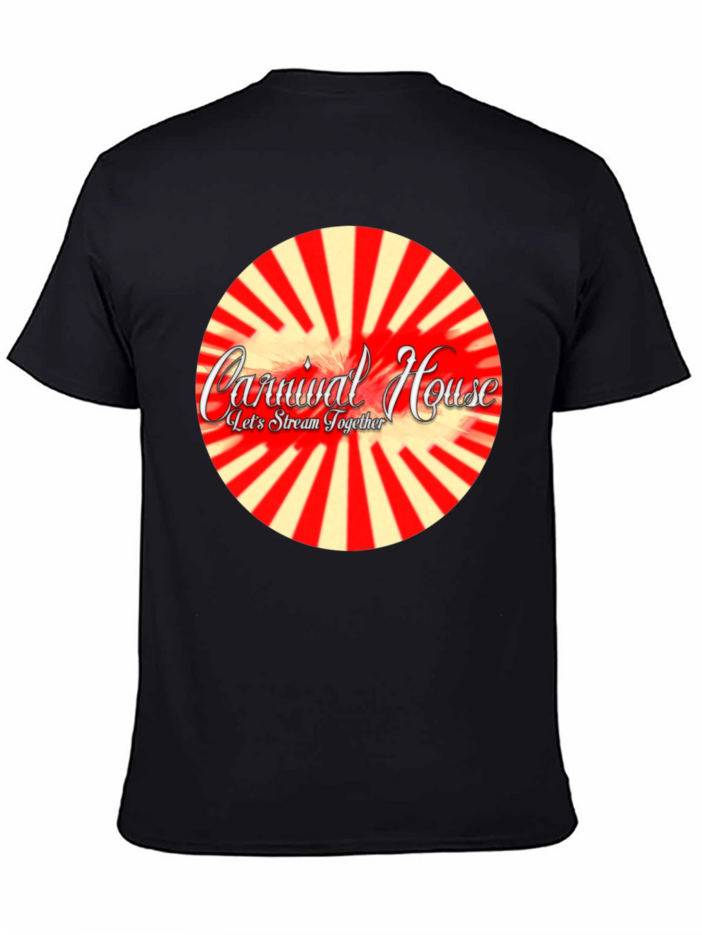 Carnival House Black Graphic Tee