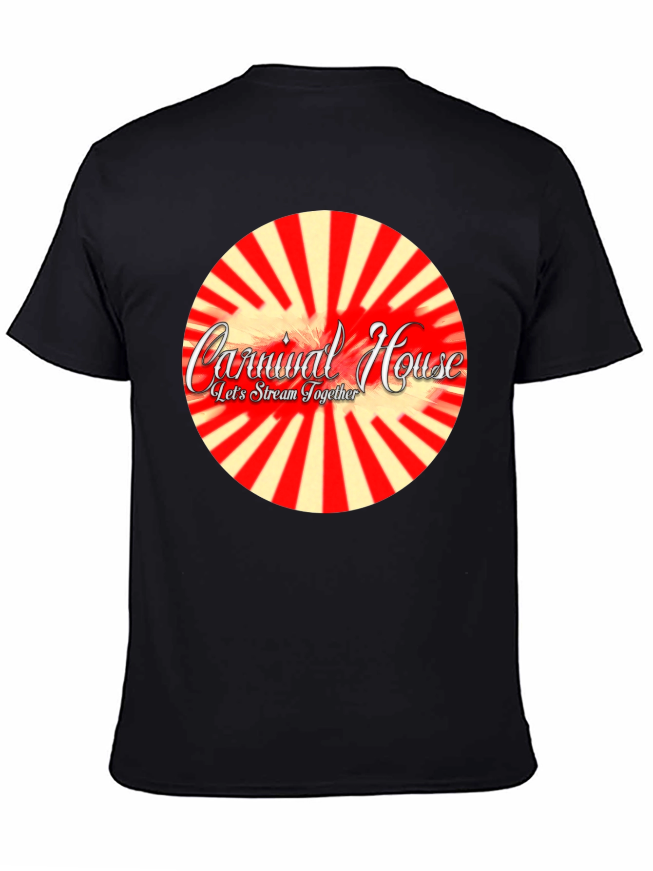 Carnival House Black Graphic Tee