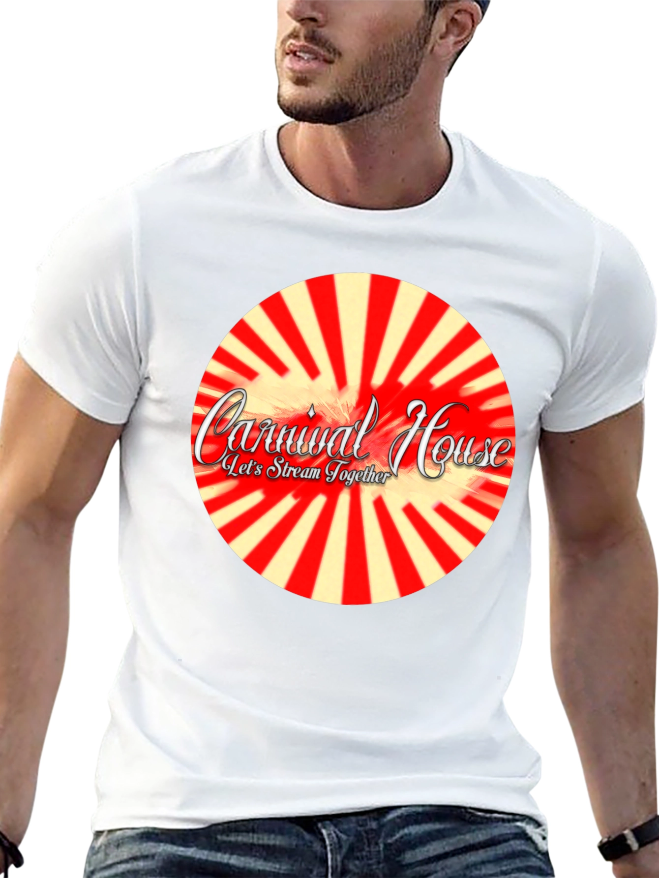 Carnival House Black Graphic Tee