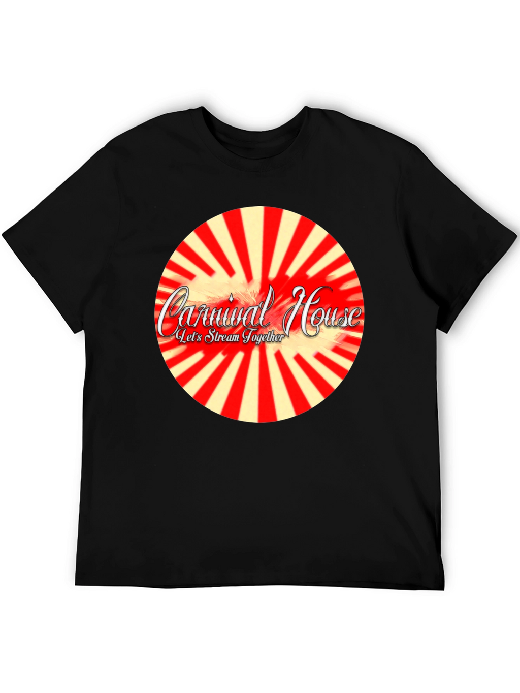 Carnival House Black Graphic Tee