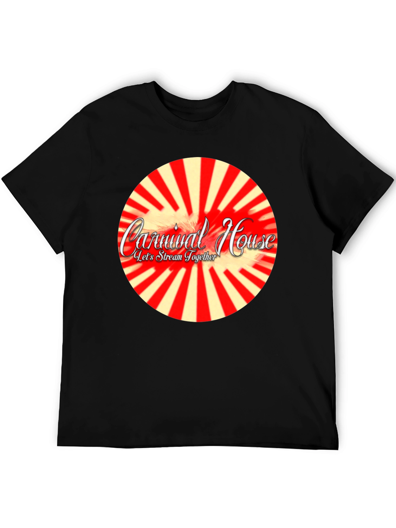 Carnival House Black Graphic Tee