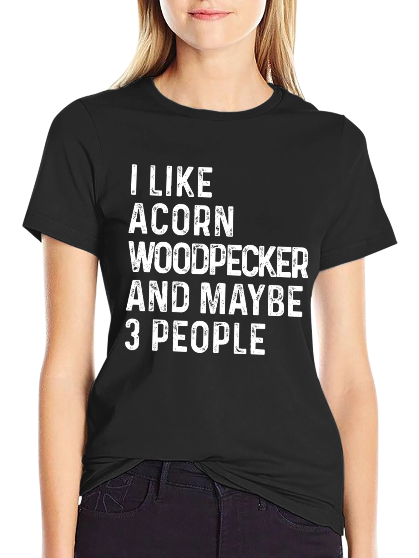 Acorn Woodpecker T-Shirt - Funny Bird Lover Tee