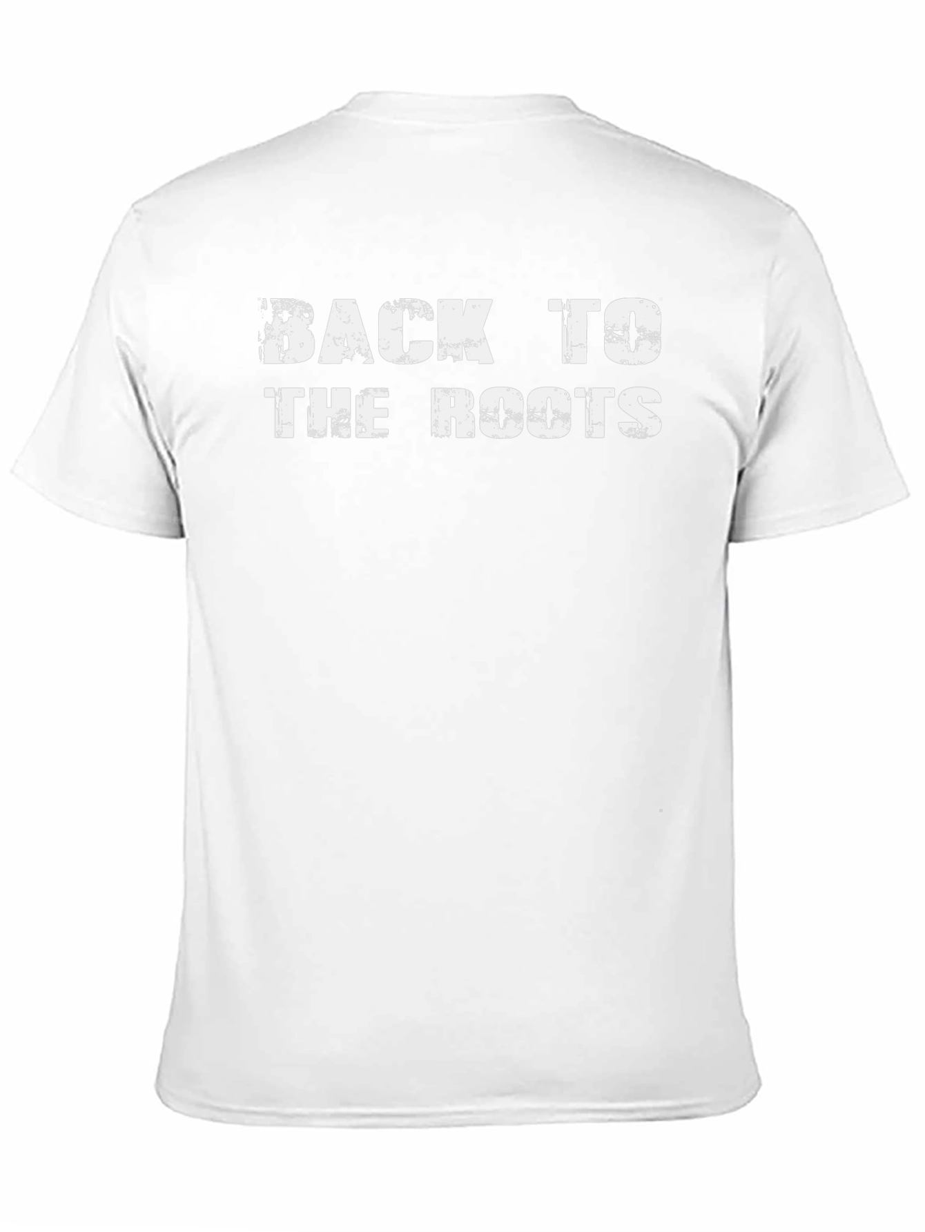 Back to the Roots Graphic T-Shirt - Black Cotton Tee