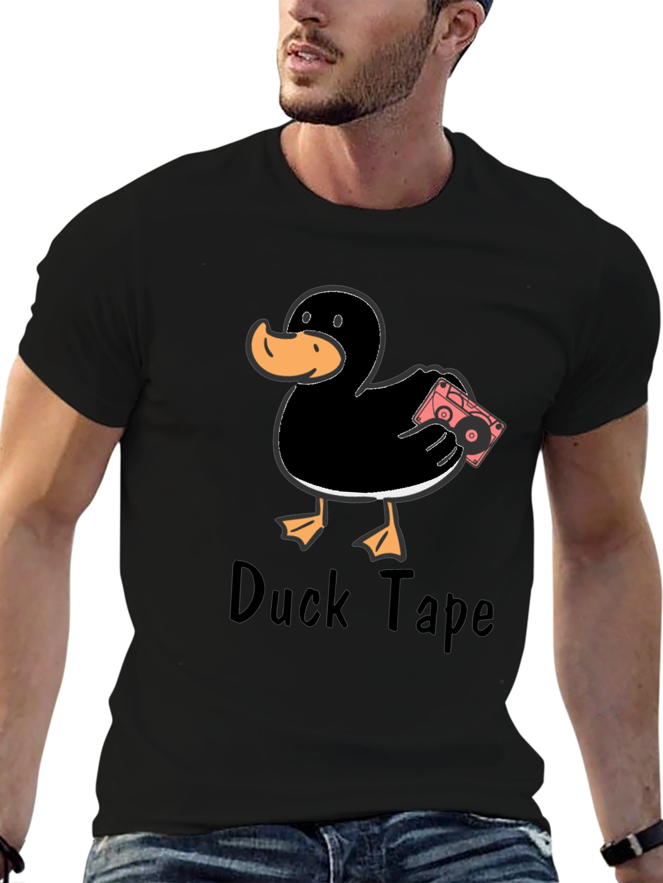 Duck Tape Graphic Tee - Funny Humor T-Shirt