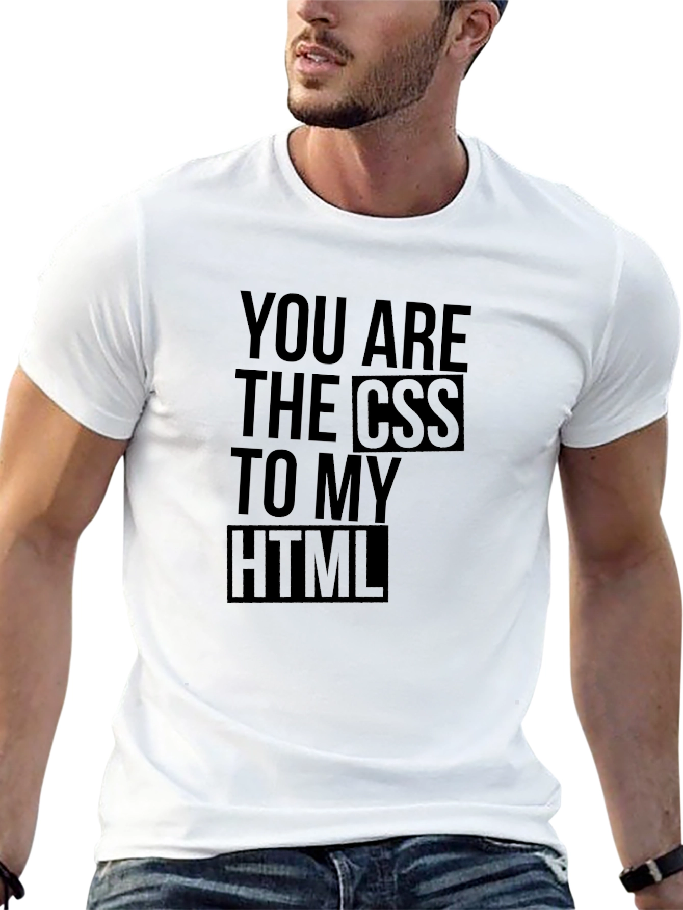CSS to My HTML Black T-Shirt Programmer Gift
