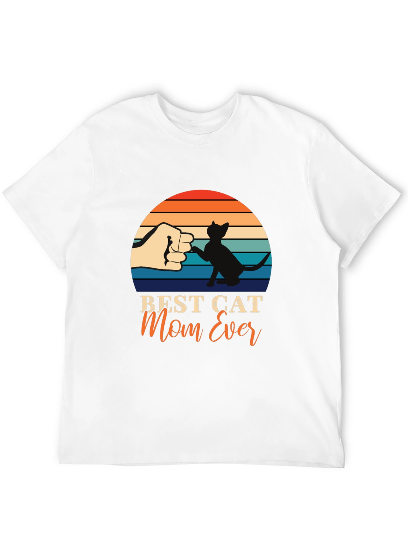 Best Cat Mom Ever T-Shirt Cat Lover Tee
