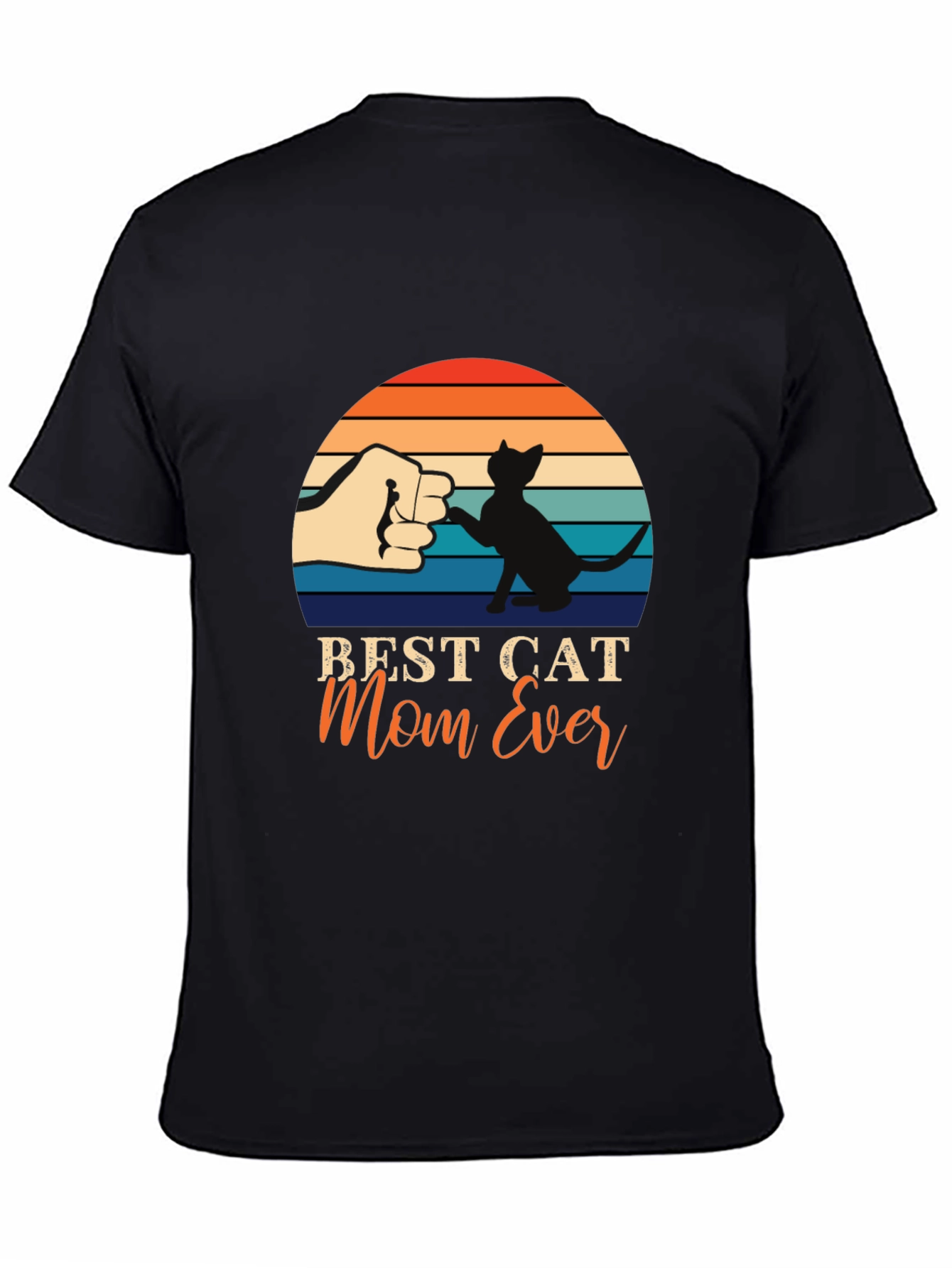 Best Cat Mom Ever T-Shirt Cat Lover Tee