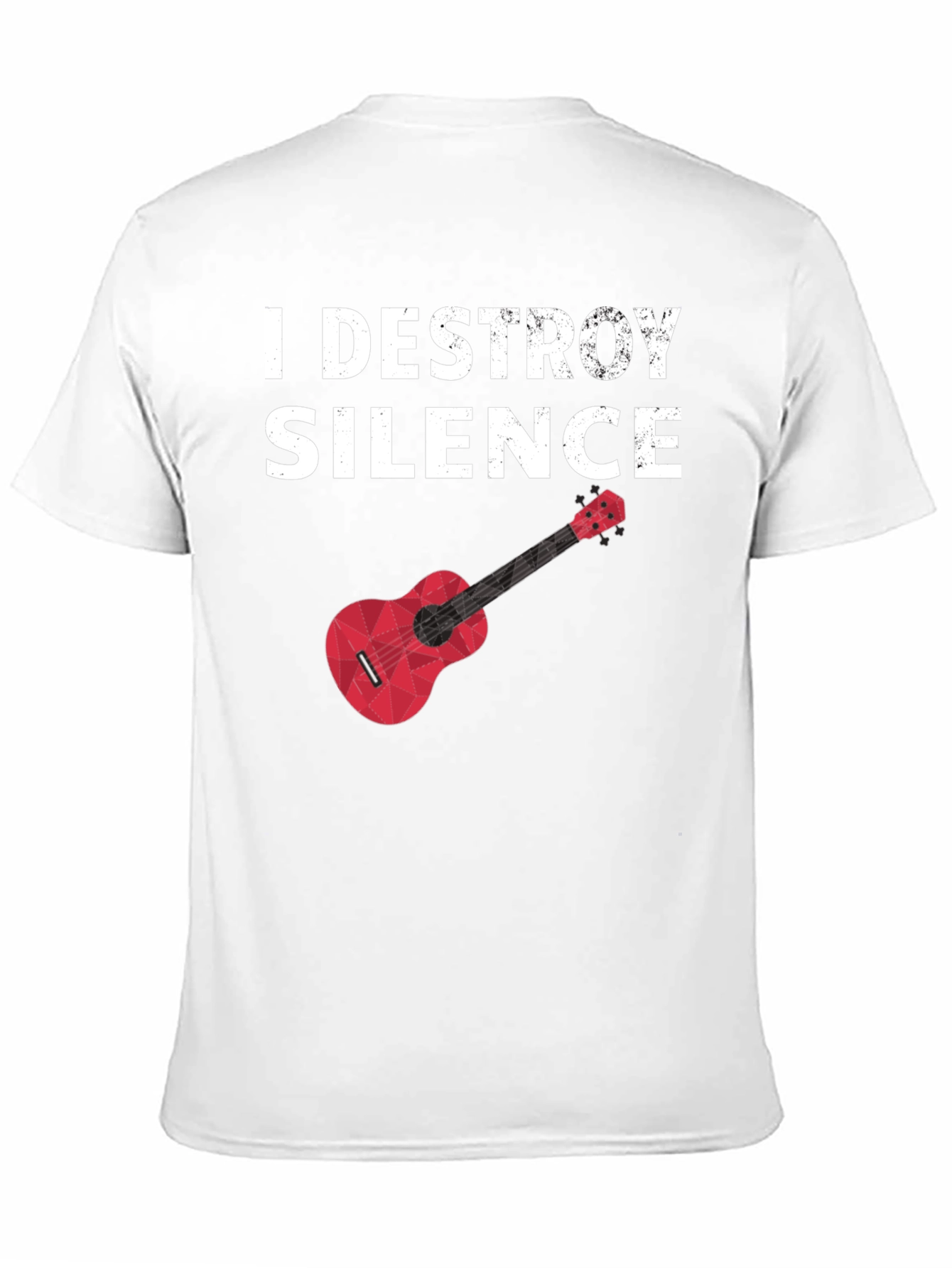 I Destroy Silence Graphic Tee - Musician T-Shirt