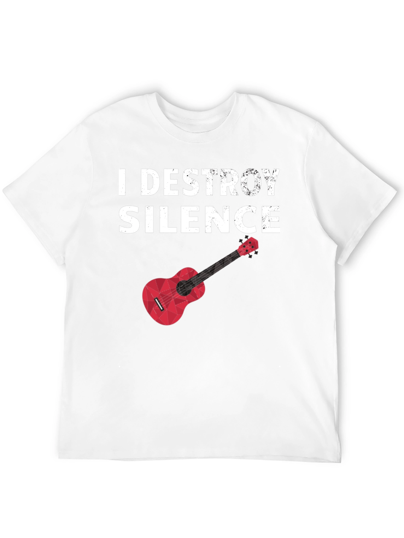 I Destroy Silence Graphic Tee - Musician T-Shirt