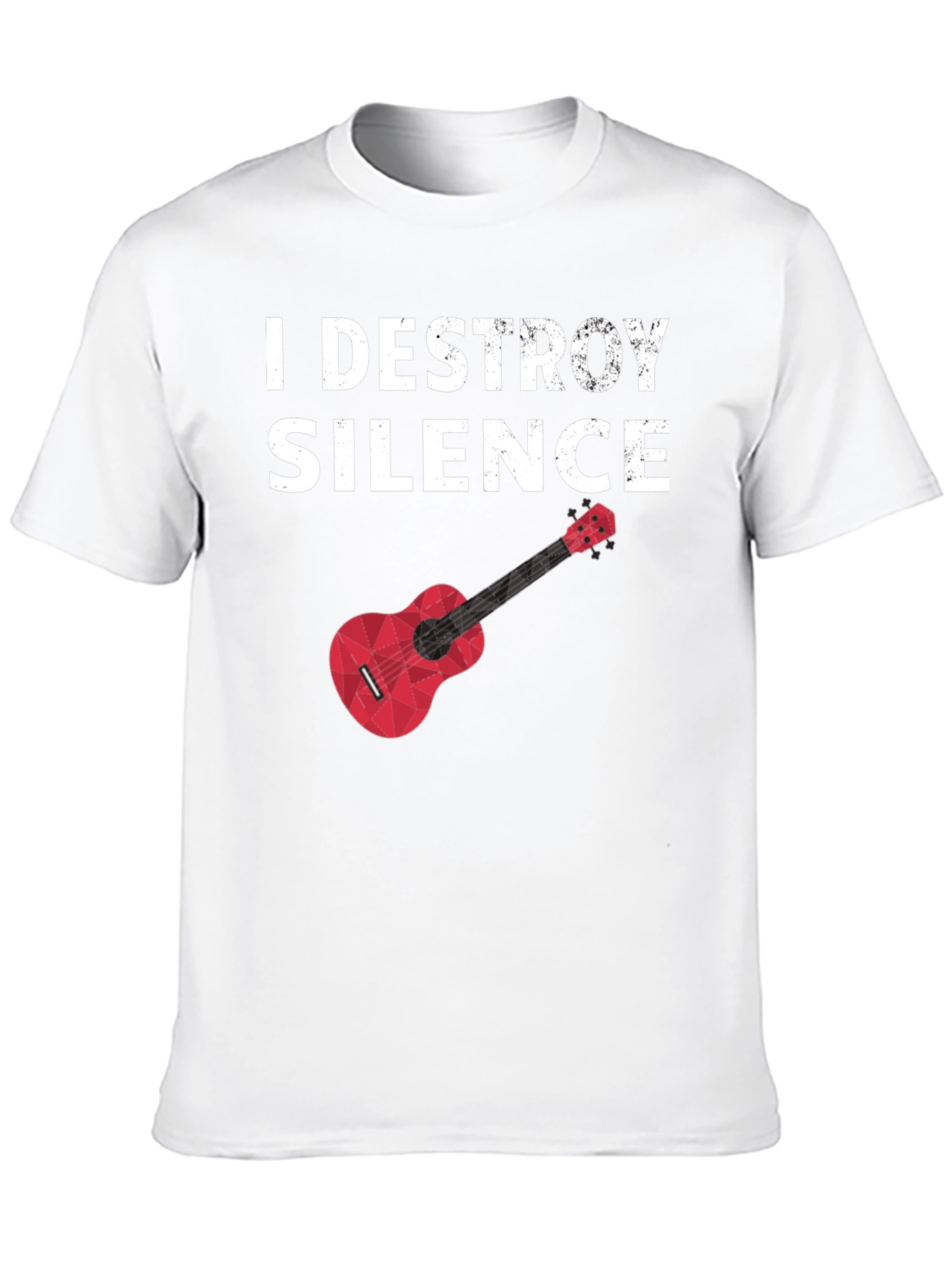 I Destroy Silence Graphic Tee - Musician T-Shirt