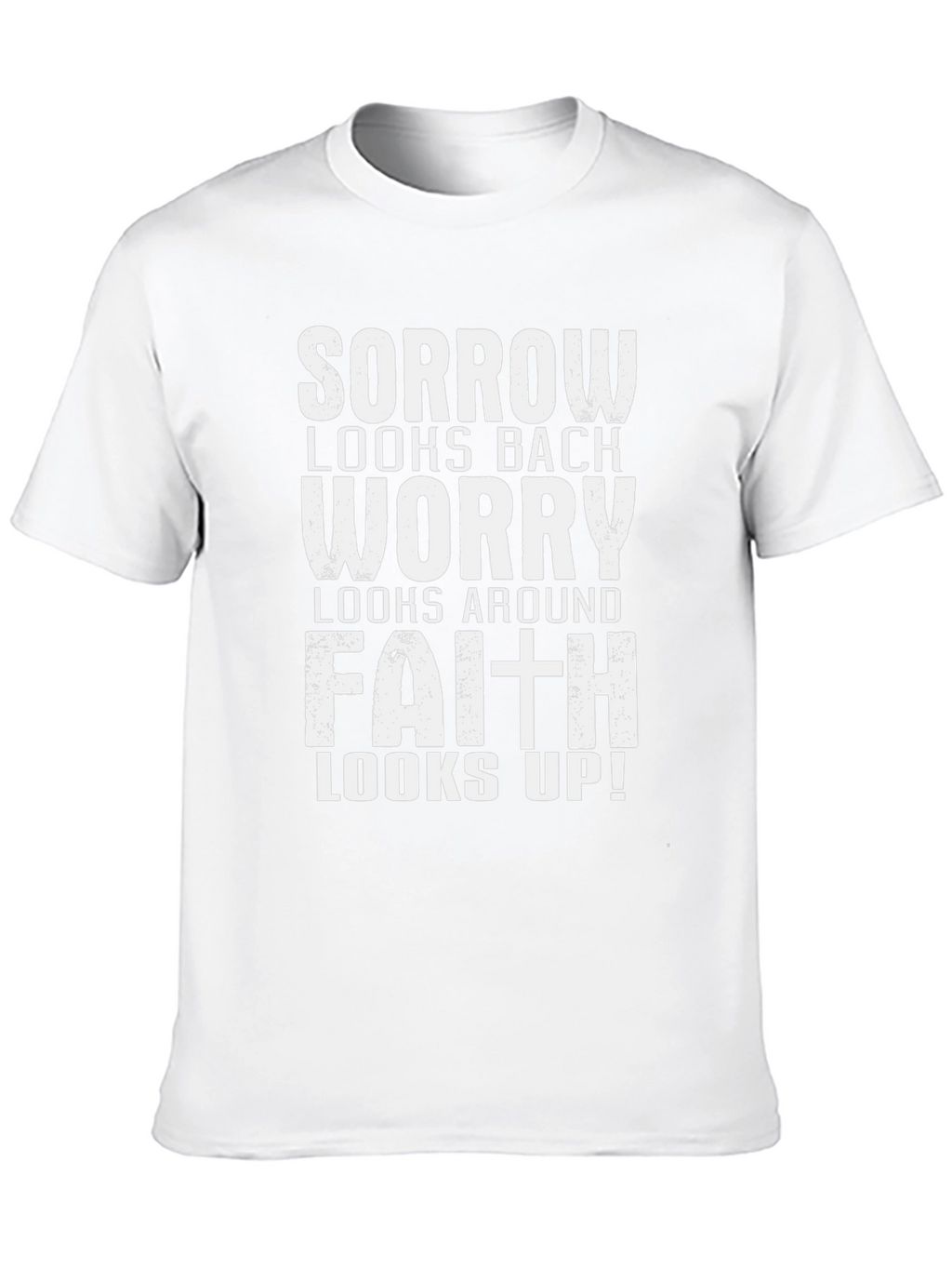 Faith Looks Up Graphic T-Shirt