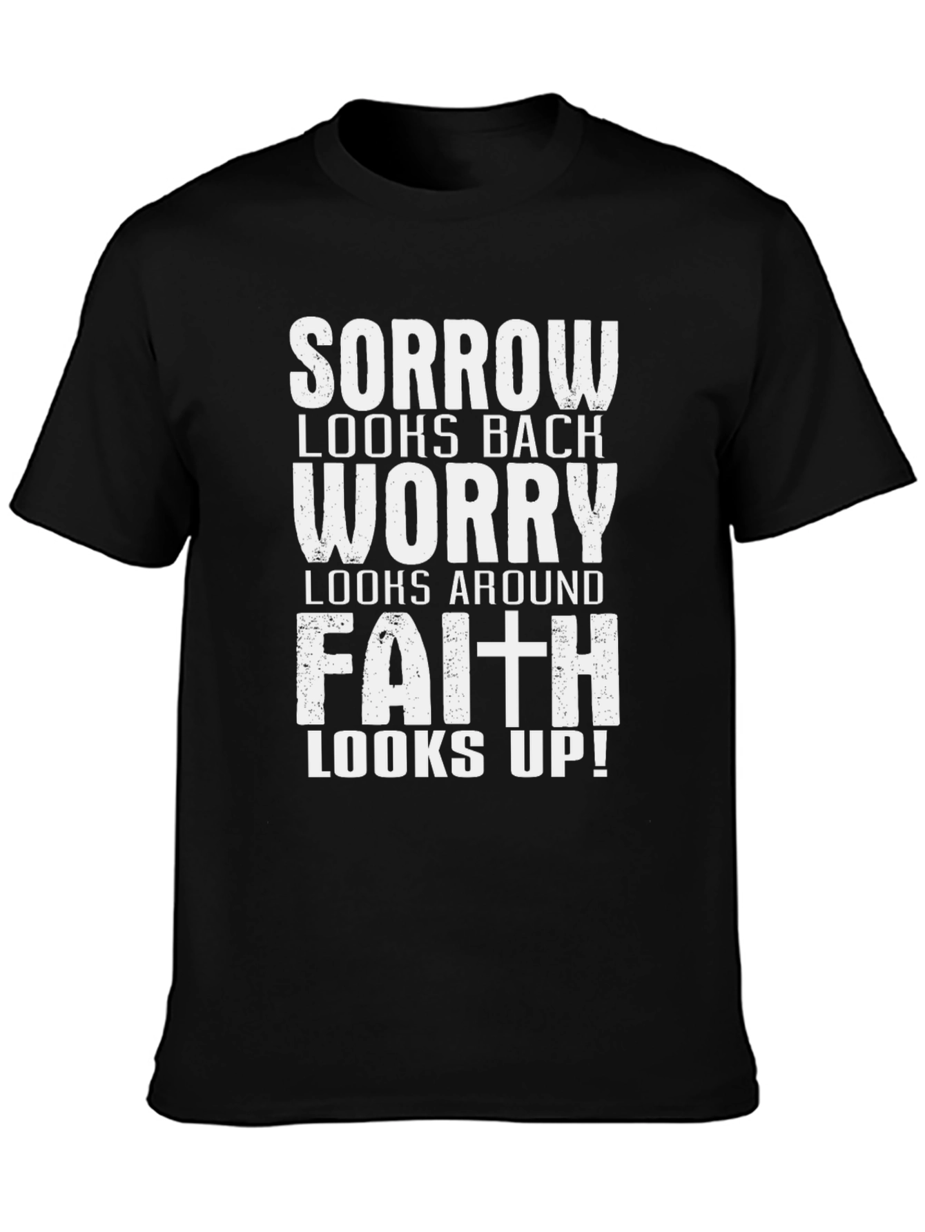 Faith Looks Up Graphic T-Shirt