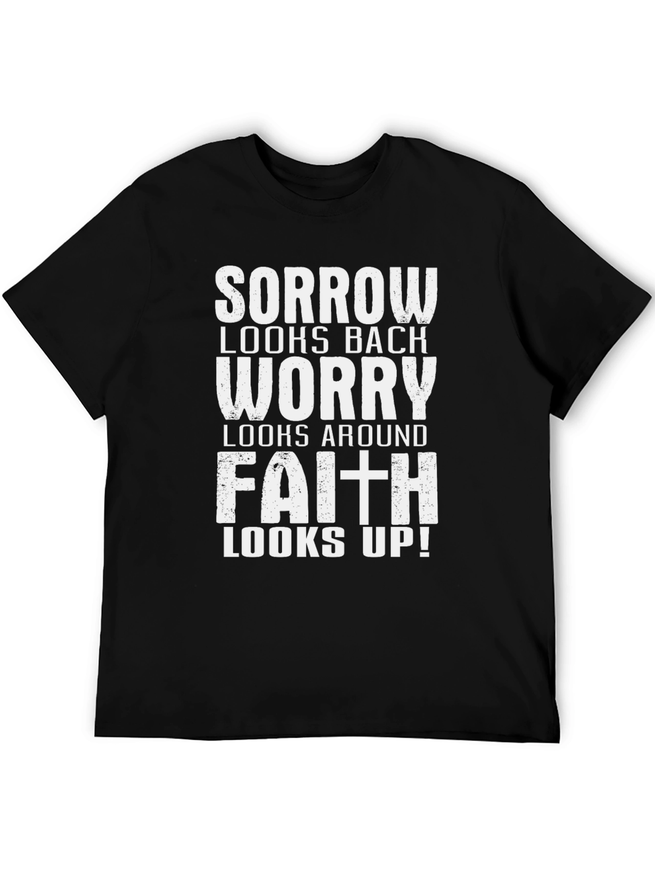 Faith Looks Up Graphic T-Shirt