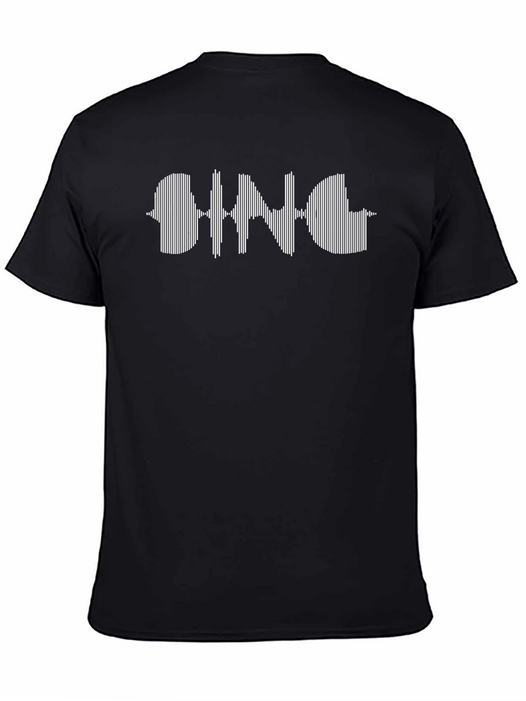 Soundwave Graphic Tee - Black Casual Style