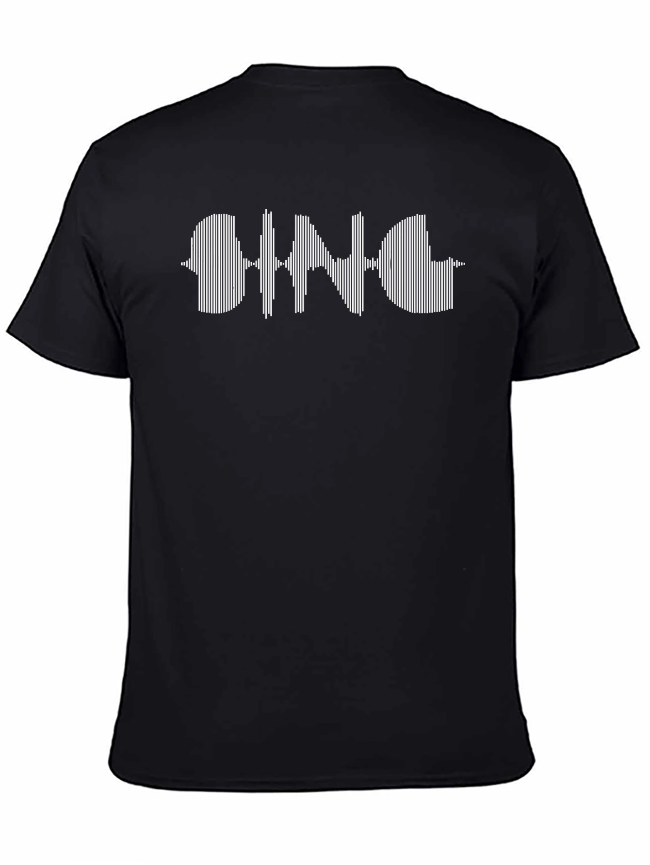 Soundwave Graphic Tee - Black Casual Style