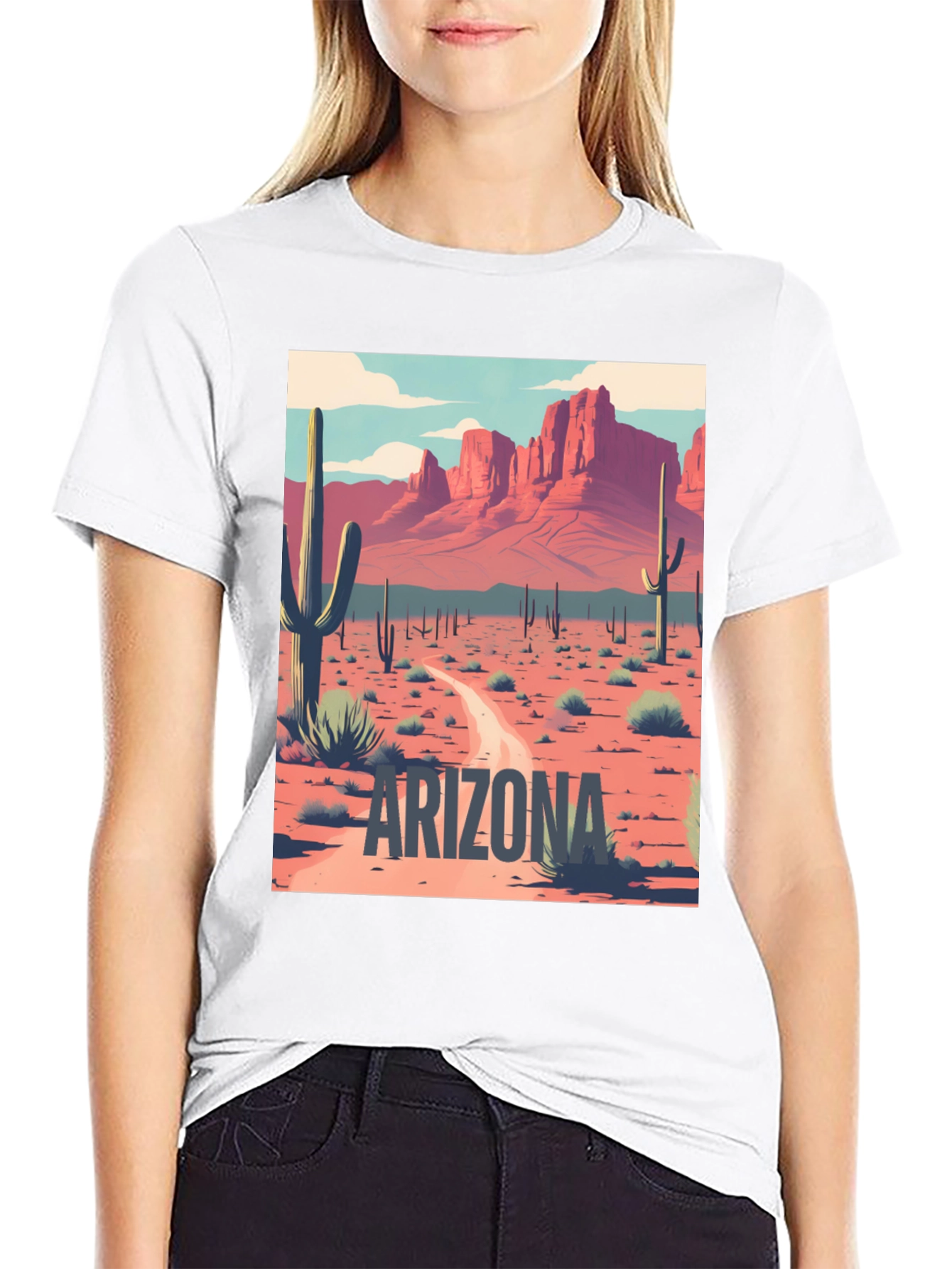 Arizona Desert Graphic T-Shirt