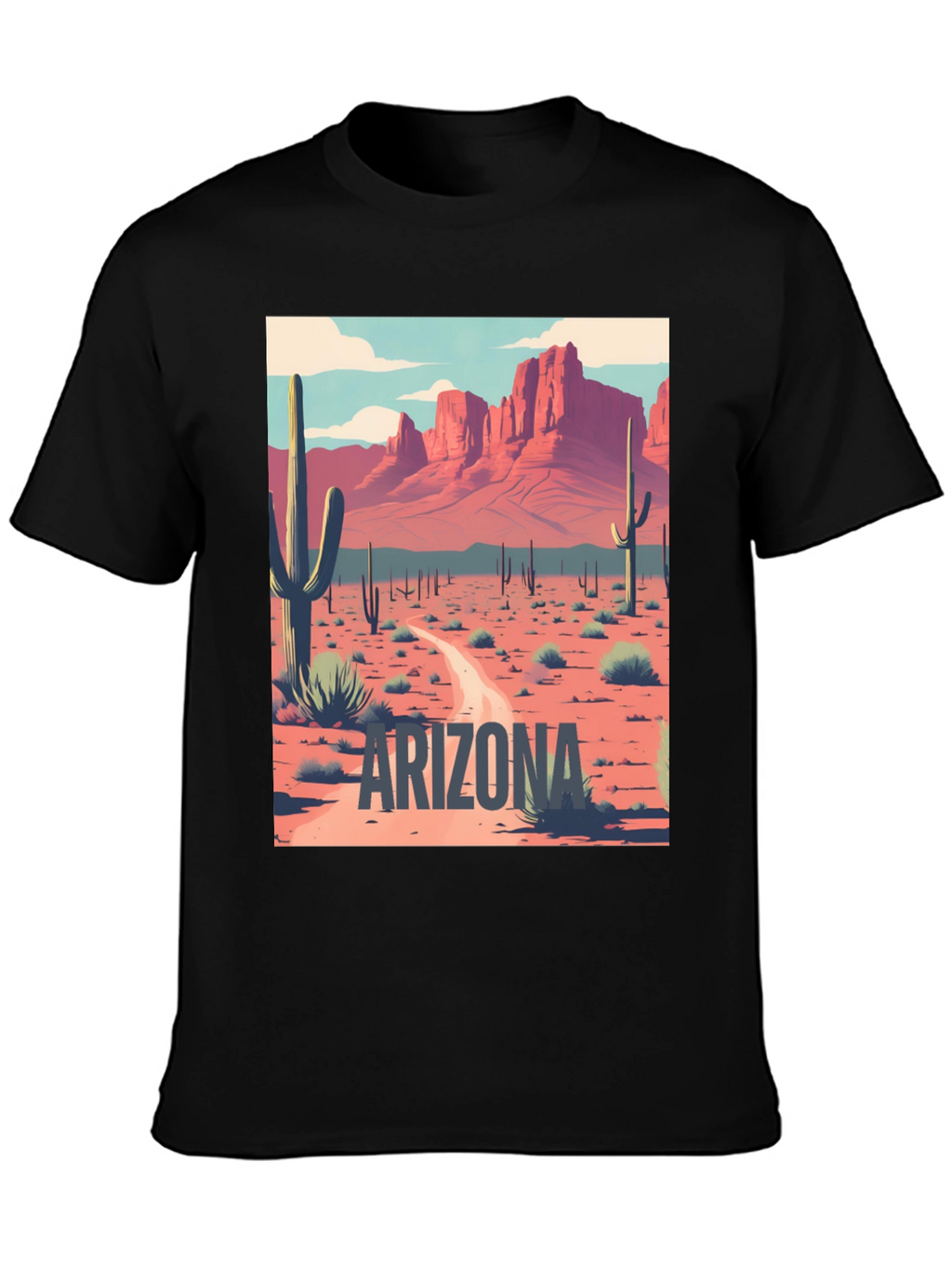 Arizona Desert Graphic T-Shirt