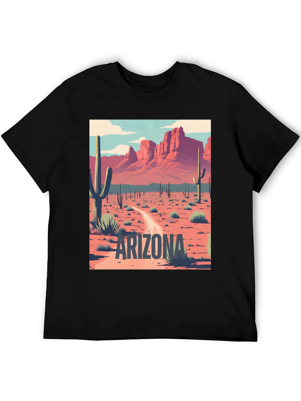 Arizona Desert Graphic T-Shirt