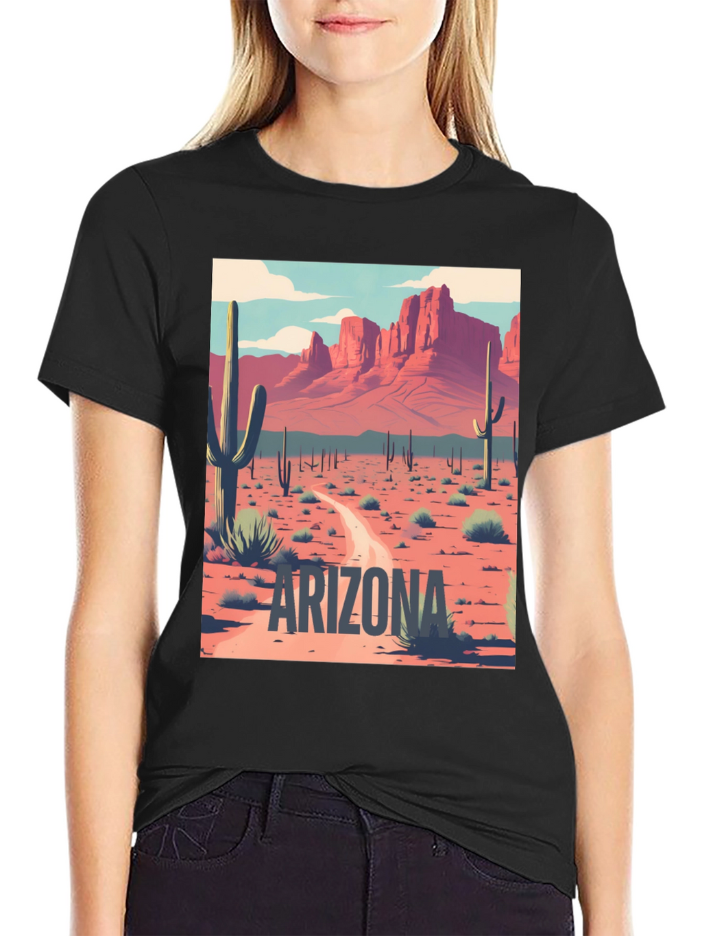 Arizona Desert Graphic T-Shirt