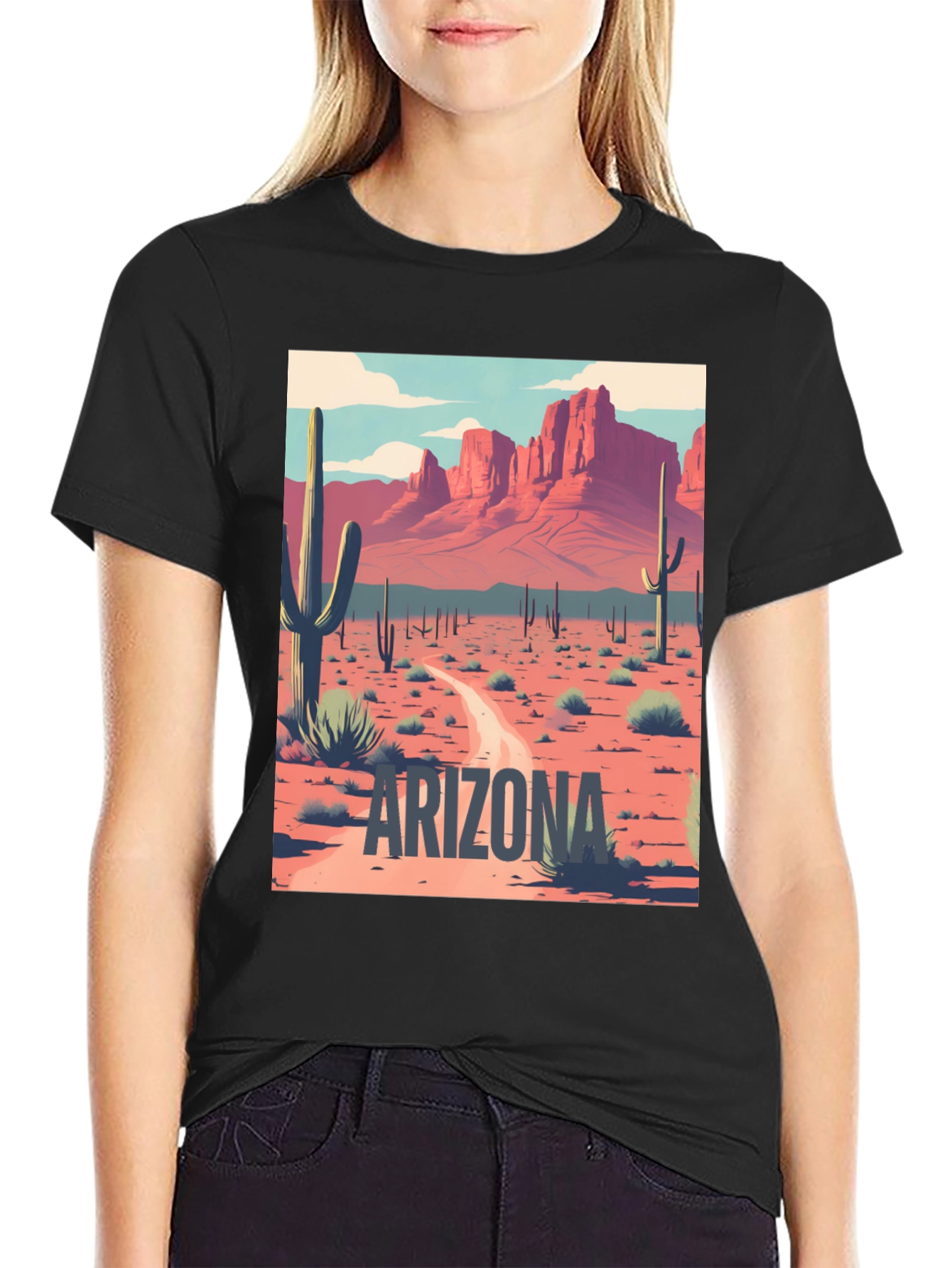 Arizona Desert Graphic T-Shirt