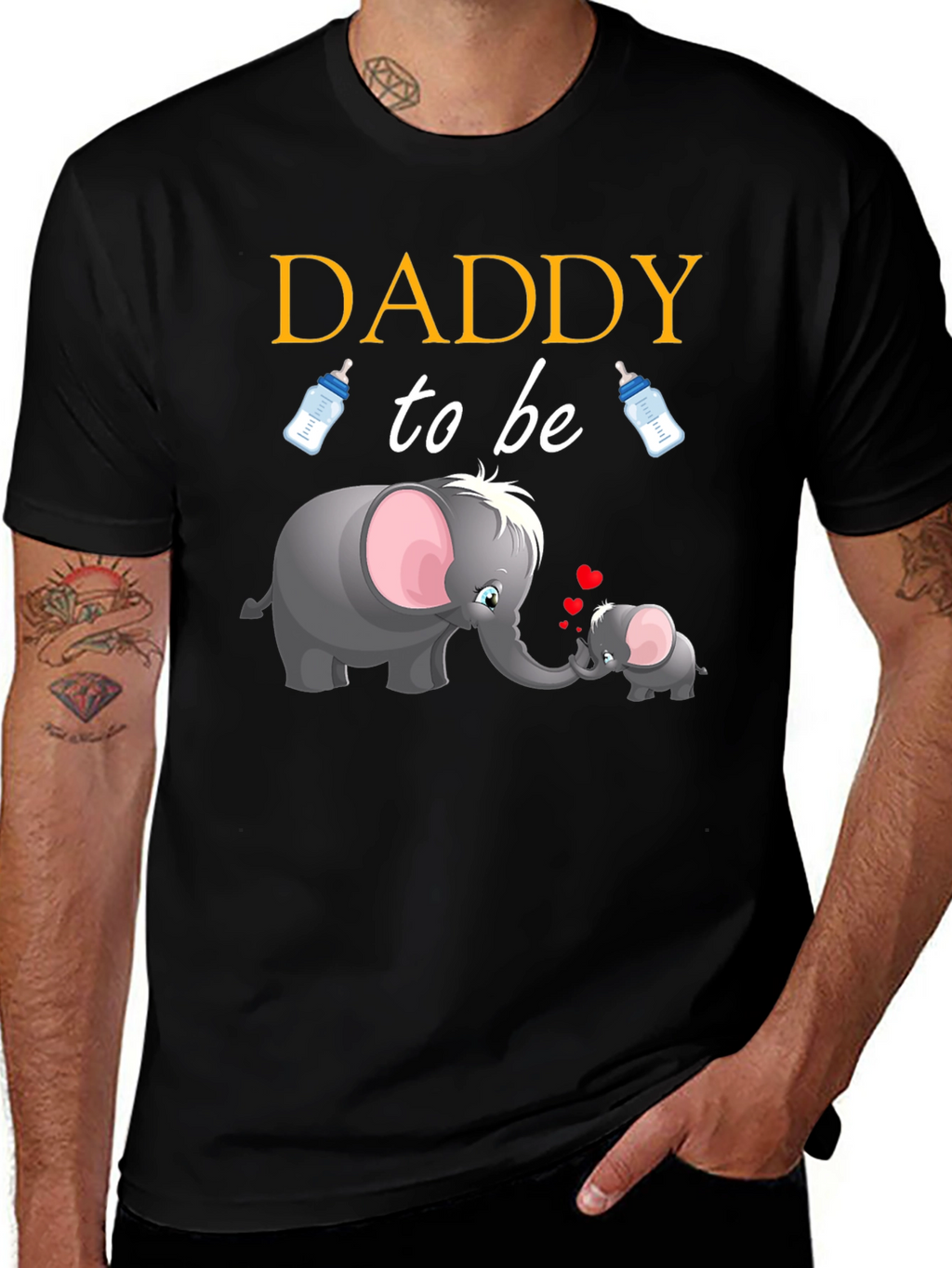 Daddy to be Elephant T-Shirt