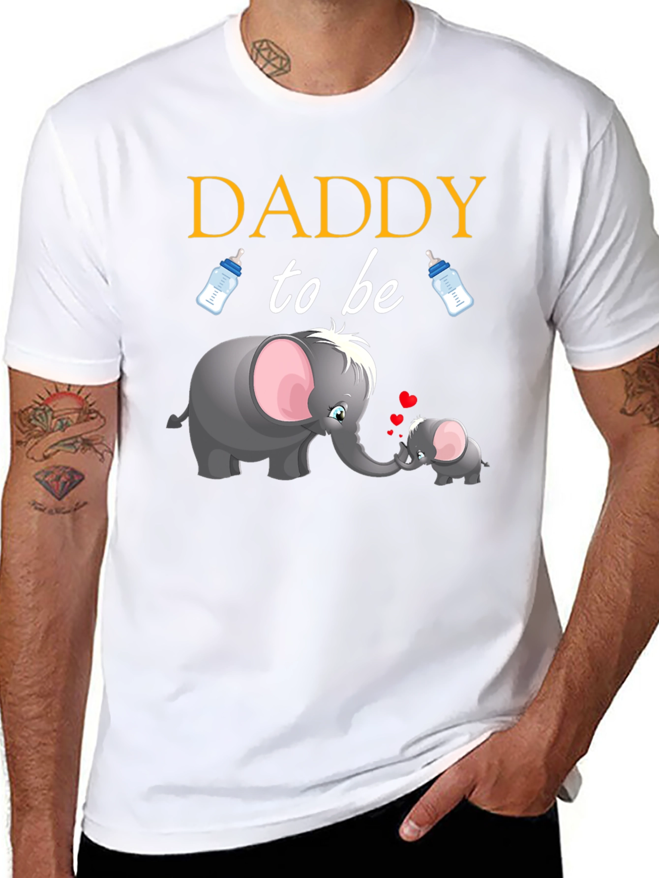 Daddy to be Elephant T-Shirt