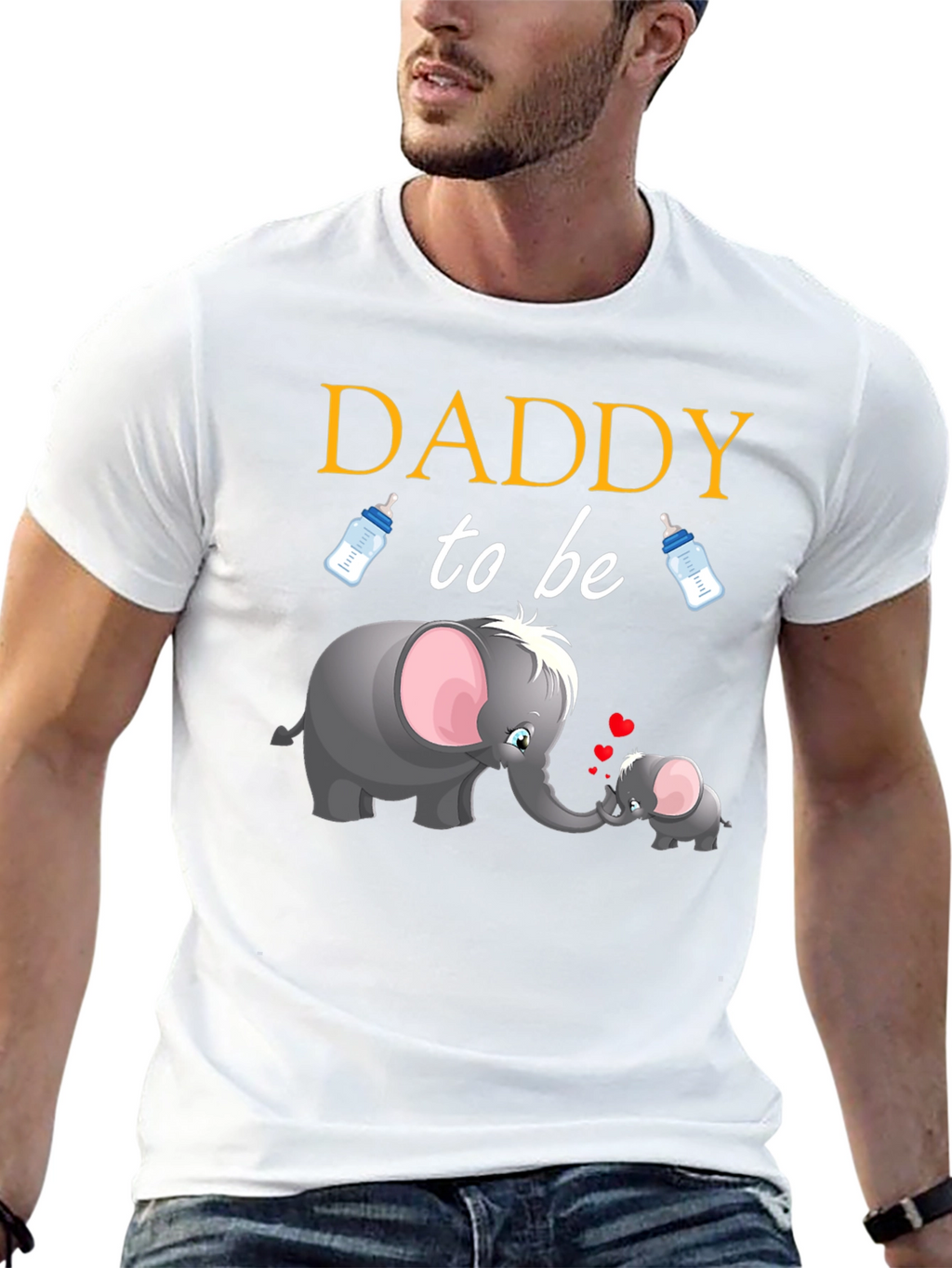 Daddy to be Elephant T-Shirt