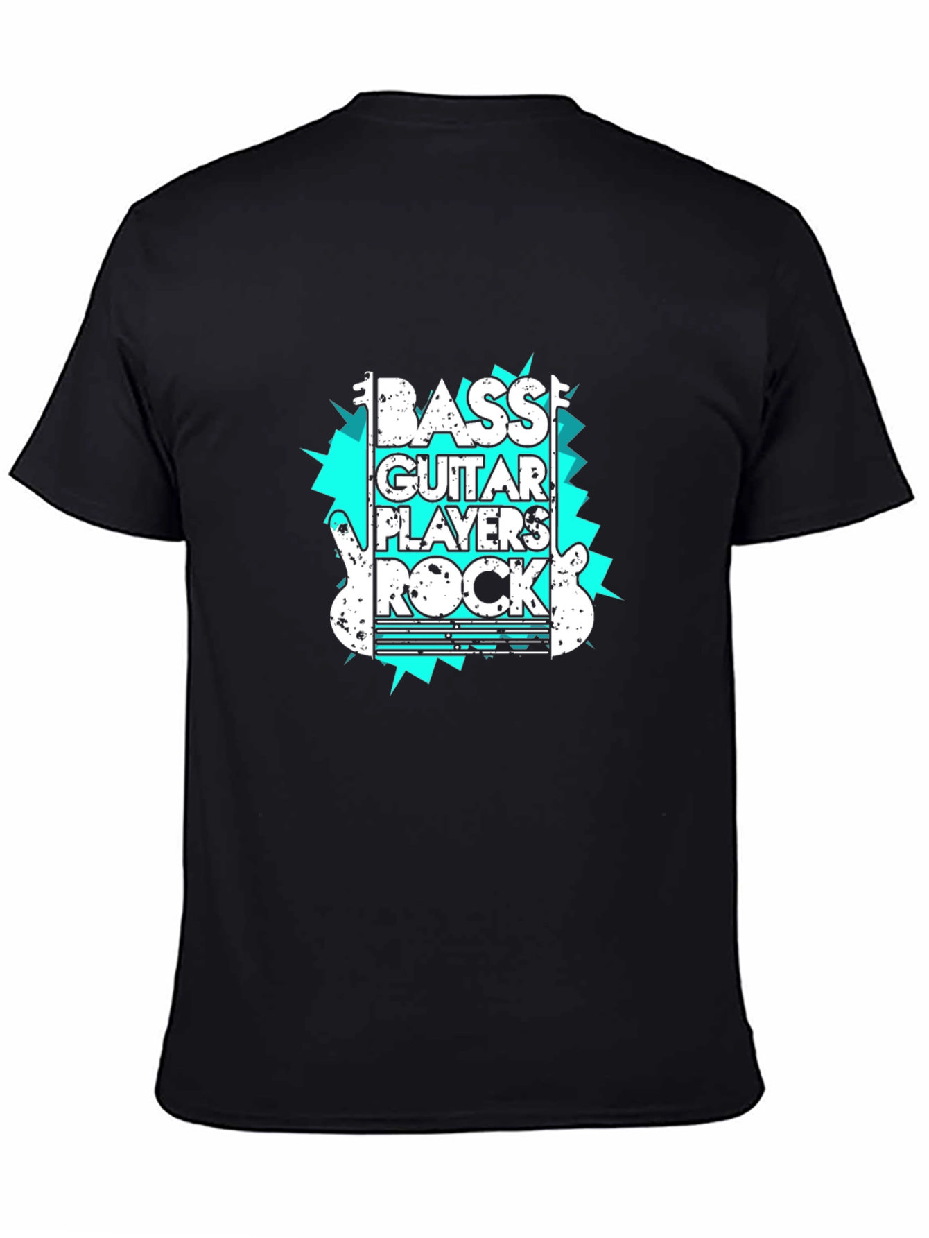 Bass Guitar Players Rock Graphic Tee