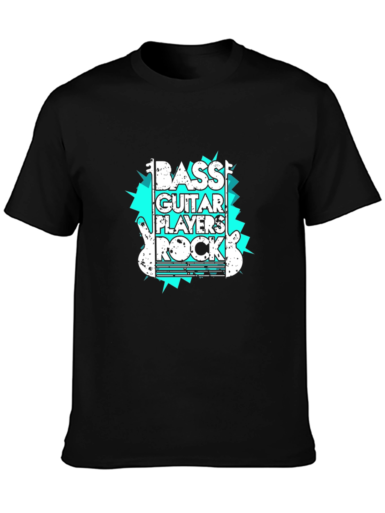 Bass Guitar Players Rock Graphic Tee