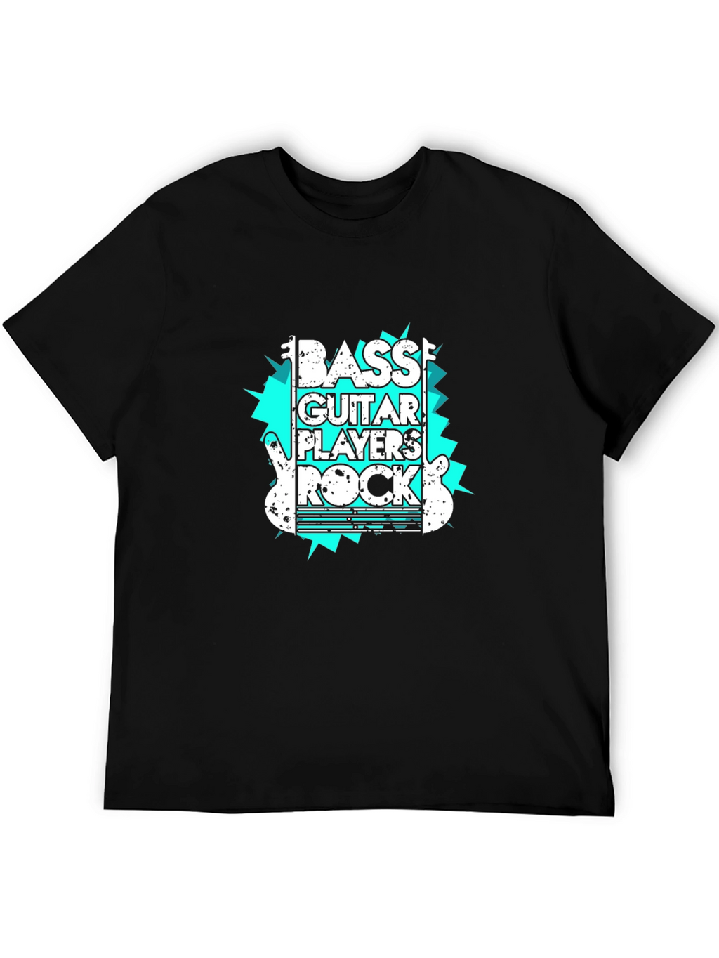 Bass Guitar Players Rock Graphic Tee