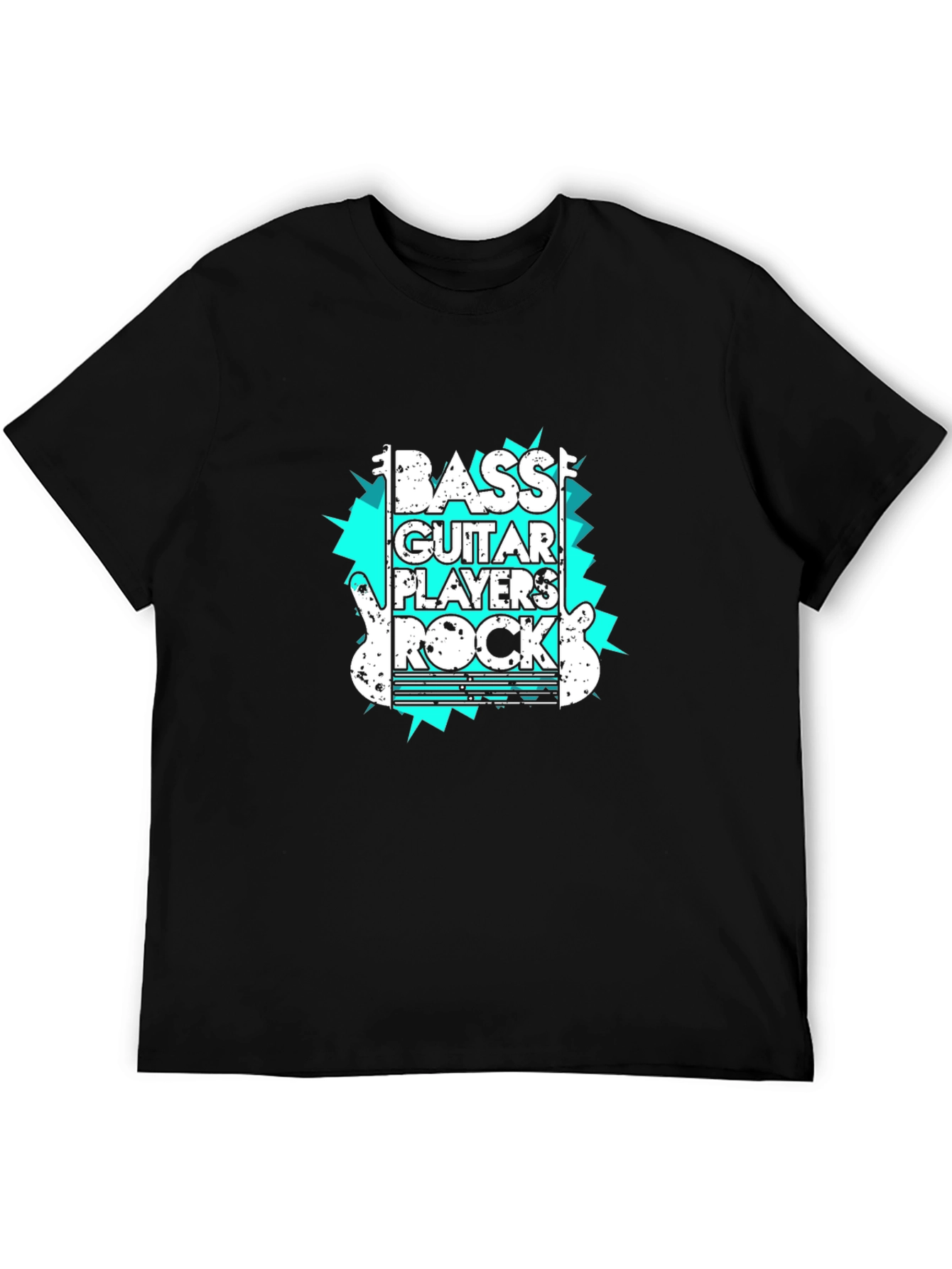 Bass Guitar Players Rock Graphic Tee