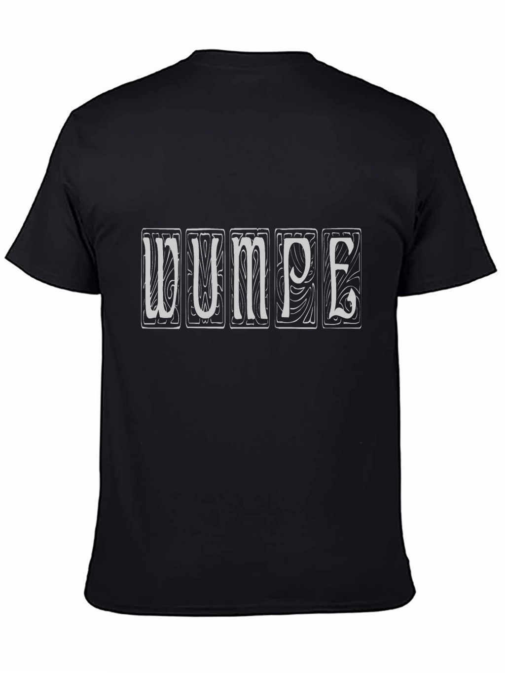 WUMPE Graphic Tee - Mens Black T-Shirt